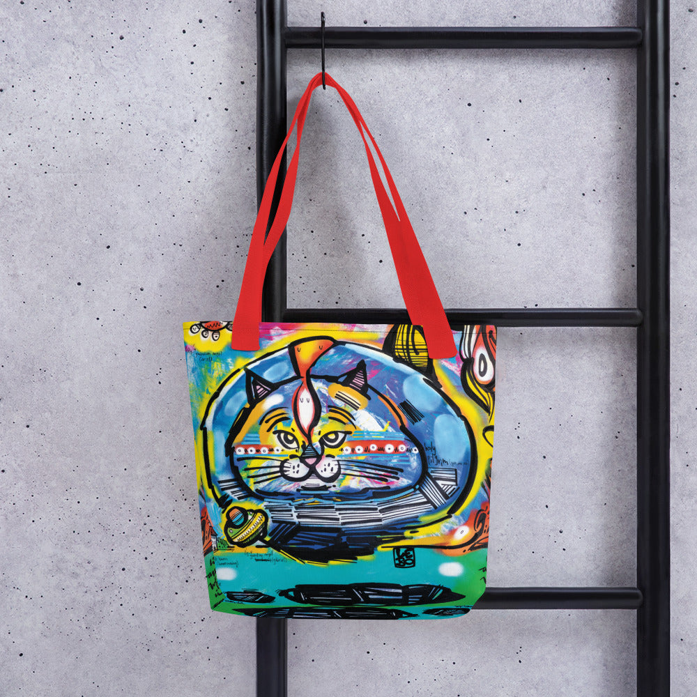 Holy Pilgrim – Lebo Tote bag